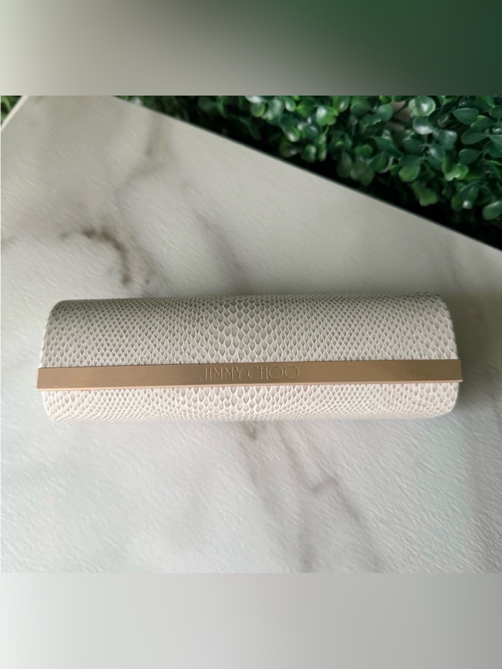 Jimmy Choo Sunglasses or Eyeglass Case & Dustcloth
